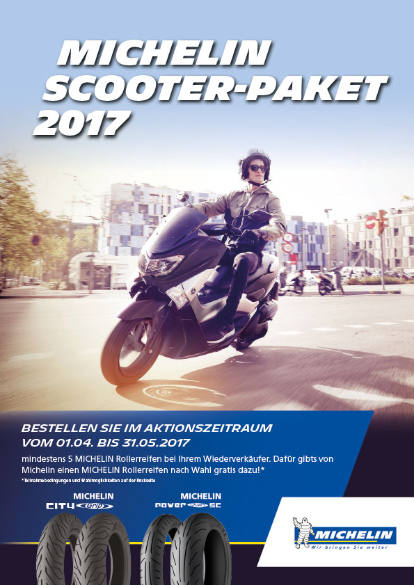 Flyer MICHELIN Scooter-Paket 2017